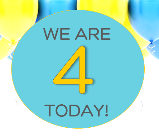 We are 4 today!